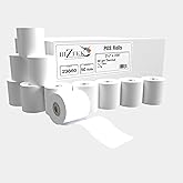 Biztek Receipt Rolls 3 1/8 x 220 Thermal Paper POS Rolls Case |50 Rolls