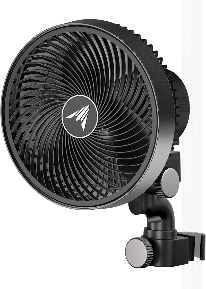 AC Infinity CLOUDRAY S6 6-Inch Clip Fan 10 Speeds IP-54 EC Motor UK Plug