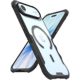 Smartish® iPhone Air MagSafe Case - Gripzilla Protective Magnetic Case for Men [Rugged + Tough] Military Grade Heavy Duty Grip Armor - Drop Tested for Apple iPhone Air - Clearly Black