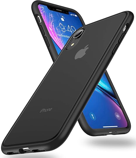 Amazon Com Humixx Shockproof Series Iphone Xr Case Cover Military Grade Drop Tested Upgraded Nano Material Translucent Matte Case With Soft Tpu Bumper Protective Case For Apple Iphone Xr 6 1 Inch