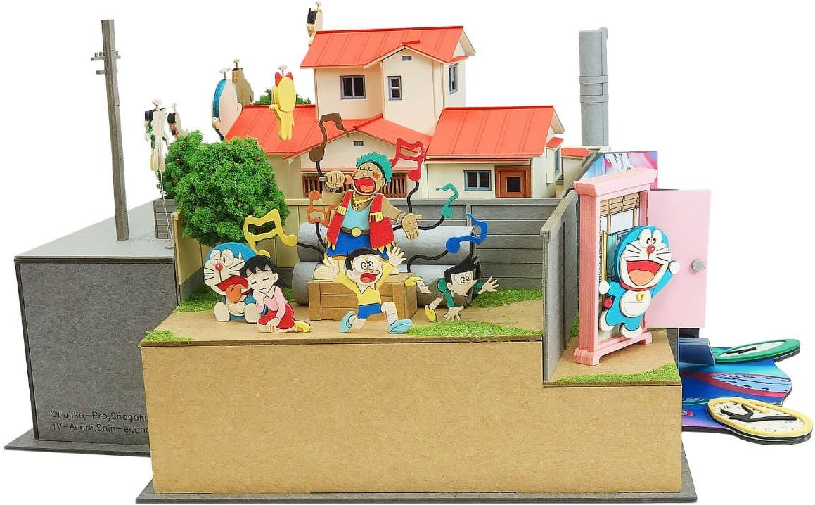 Amazon さんけい ドラえもんシリーズ ドラえもんジオラマ ペーパークラフト Mk10 03 ペーパーアート 通販