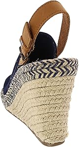toms monica wedges navy