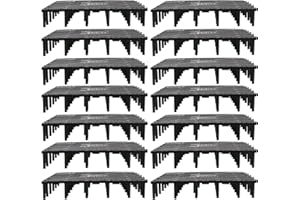 Scicalife 20pc Fish Tank Bottom Filter Plate Sand Gravel Filter Board PVC Splicing Combination Clapboard Bottom Filter Sand Gravel Filter Board