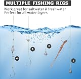 Truscend 203 Pcs Fishing Gear Kit Tackle Box Set Beginners Pro Anglers view 6