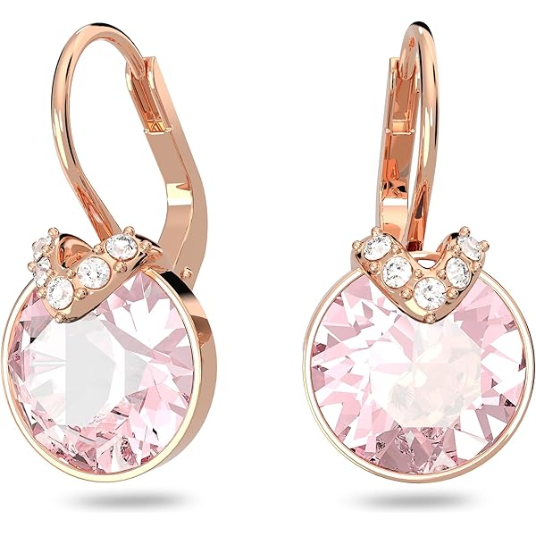 Amazon.com: SWAROVSKI Colgante Bella V 5662088 tono oro rosa