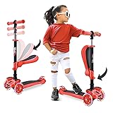 Hurtle 6 Wheeled Scooter for Kids - Stand & Cruise