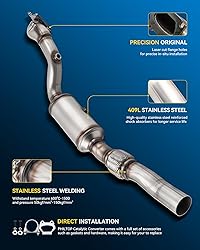 PHILTOP Left Catalytic Converter Kit Direct-Fit