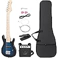 Smartxchoices 30 Inch Electric Guitar, Starter Kit for Kids with Amplifier,Picks, Gig Bag, Shoulder Strap, Cable & Accessory