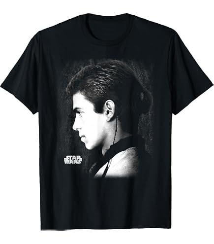 Amazon.com: Star Wars Anakin Skywalker Portrait Disney+ T-Shirt