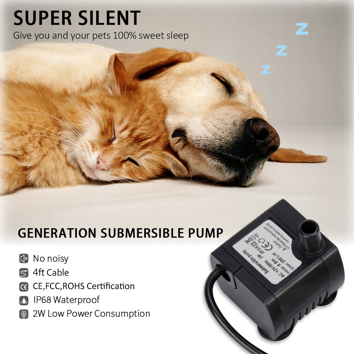 mini pet water fountain