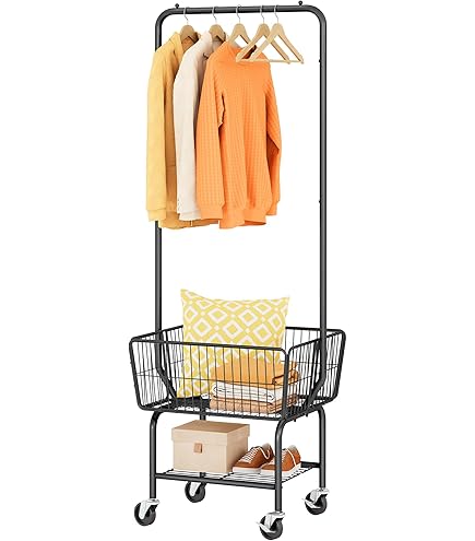 Amazon.com: R&B Wire® 100D91 Narrow Heavy Duty Wire Laundry Cart