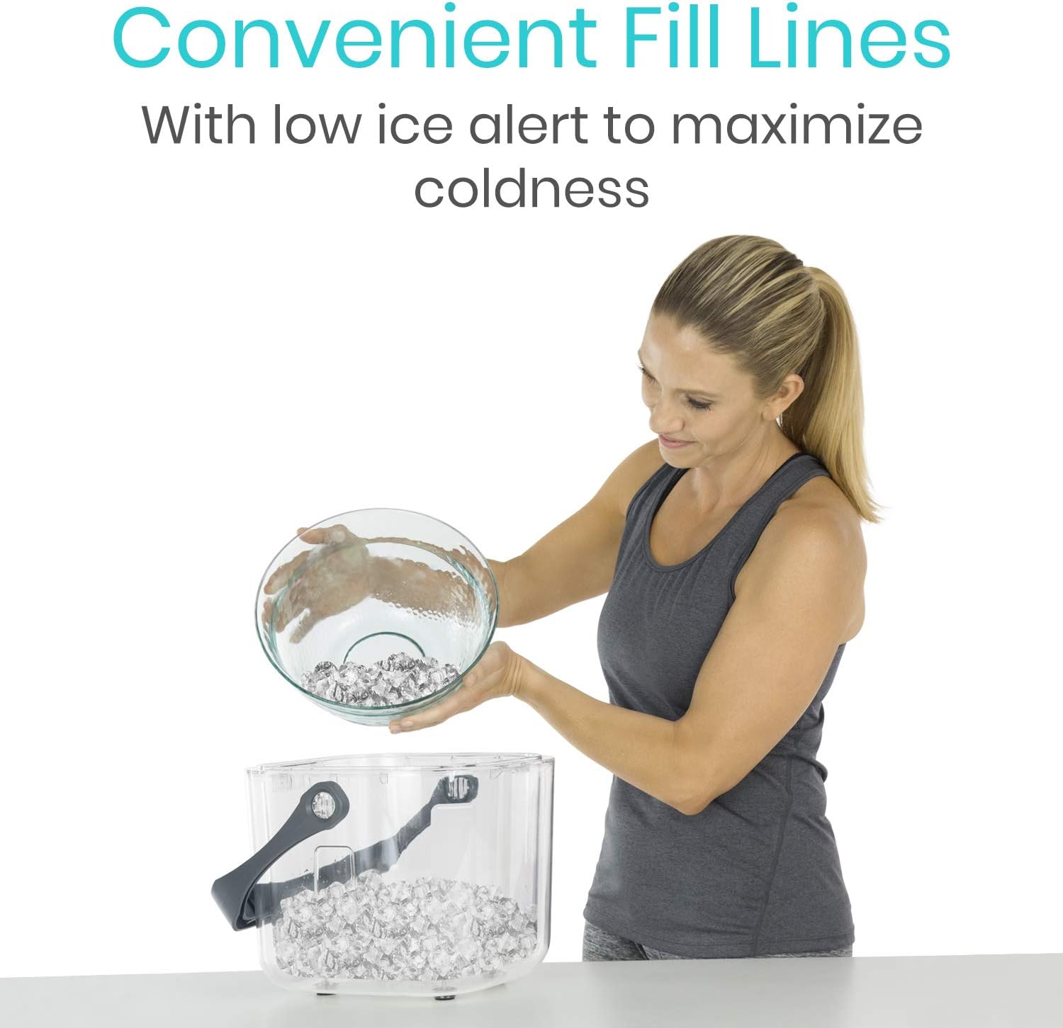 Vive Cold Therapy Machine - Large Ice Cryo Cuff - Flexible Cryotherapy Freeze Kit System Fits Knee, Shoulder, Ankle, Cervical, Back, Leg, Hip and ACL - Wearable Adjustable Wrap Pad - Cooler Pump: Sports & Outdoors