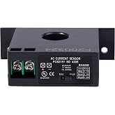 Current Transmitter, FCS2151-SD-420E Current Transducer Transmitter Transformer Sensor AC Current Converter 0-200A