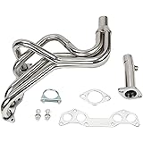 BLACKHORSE-RACING Performance Exhaust Header Manifold Stainless Steel Compatible with 1985-1993 Mazda B2200 Pickup Truck 2.0L