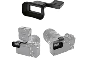 A7C II A7C R Soft Rubber Eyecup Eyepiece Viewfinder, JJC Eye Cup for Sony Alpha A7CII A7C2 A7CR Cameras(Not for A7C), with Ho