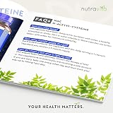 Nutravita NAC N-Acetyl-Cysteine 600mg 150 Vegan Capsules 5 Month Supply view 4
