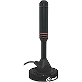 Chaowei DVB66 Digital TV Antenna-Portable Indoor Outdoor TV Antenna with Magnetic Base,16.5ft Long Cable,Omnidirectional Rece