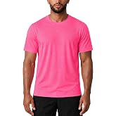 Zengjo Mens Athletic Shirts Quick Dry Moisture Wicking Workout Tee