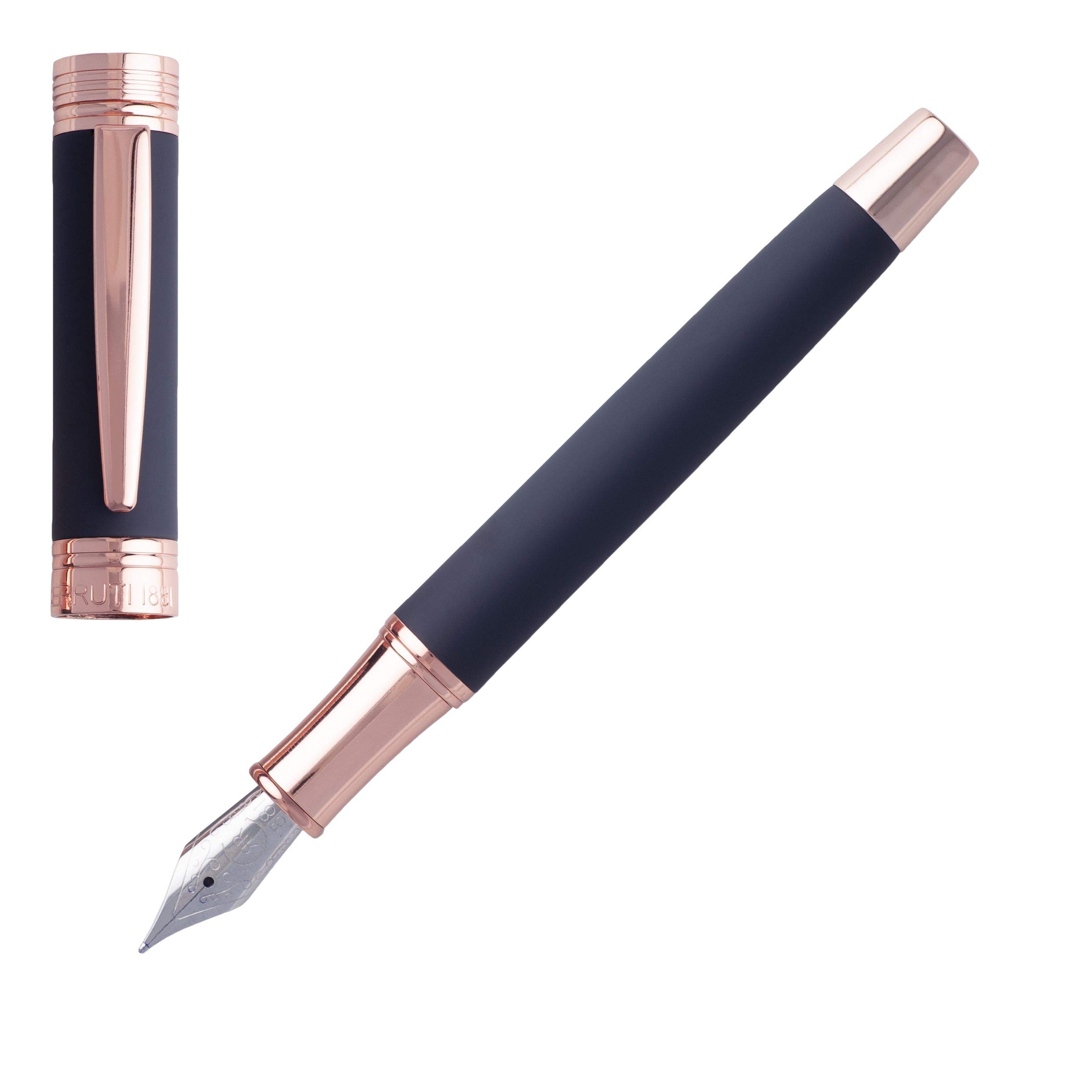 Zoom Soft Navy Cerruti 1881 NSG9142N Fountain Pen