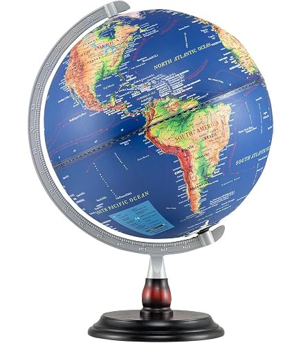 National Geographic / ナショナルジオグラフィック 地球儀 Nicollet Illuminated Desktop World Globe from National Geographic