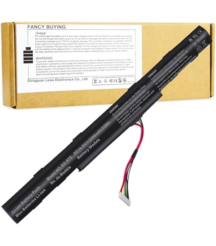 Amazon.com: AS16A5K AS16A8K 4ICR19/66 Battery for Acer Aspire E15