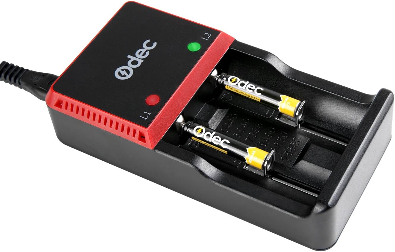 Odec AAAA Batteries, AAAA Rechargeable Battery for Surface Pen Ni-MH 400mAh 1.2V with Storage Box (4-Pack): Home Improvement