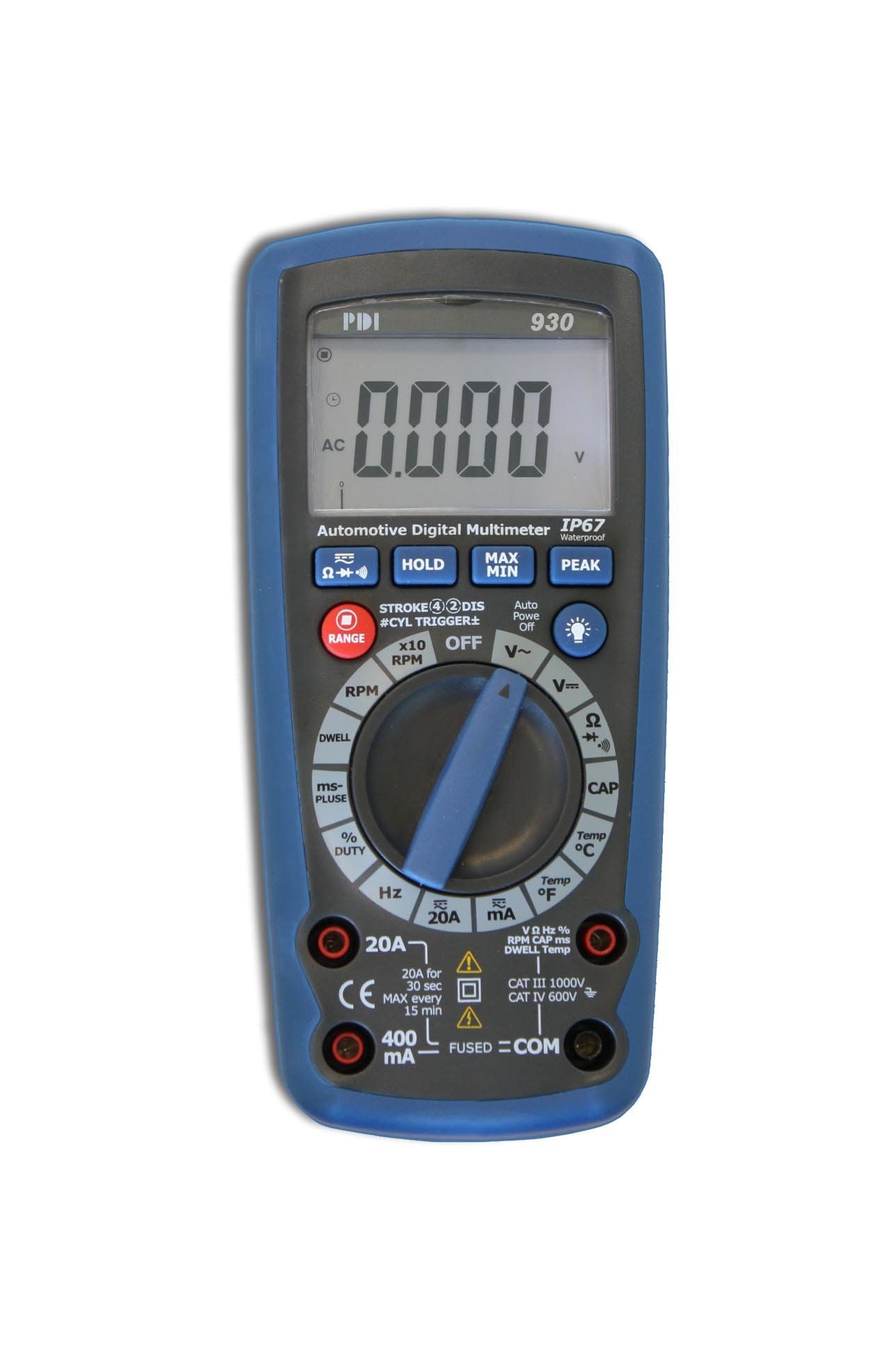 PDI DM930 Handheld Automotive Multimeter, Blue eBay