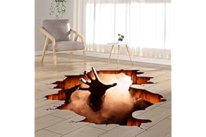 KOSIMI 3D Halloween Decals, Scary Floor Decals, PVC Stickers for Wall & Floor Decoration (Horror Ghost Hand) (SB-123)