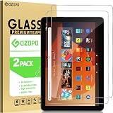 GOZOPO Screen Protector for Fire HD 10 13th/11th Gen 2 Pack Tempered Glass view 1