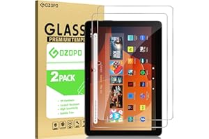 GOZOPO [2 Pack] Screen Protector for �鶹�� Fire HD 10 Tablet (13th/11th Generation, 2023/2021 Released)/Fire HD 10 Plus/Fire