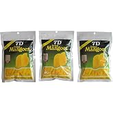 7D Dried Mango Delicious Philippine dried mangoes - 3 Big pack (7.05oz / 200gram)