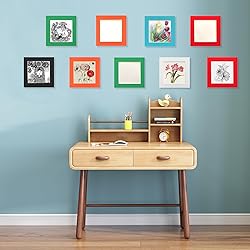 YIYINOE 8x8 Picture Frame Set of 6,Paper Photos