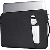 Laptop Sleeve 14 Inch, 14 Inch Laptop Case for Dell Latitude/Inspiron, HP ASUS Lenovo Chromebook/Stream/ASUS Vivobook/Lenovo IdeaPad Computer Sleeve Bag, Black