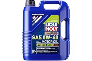 Liqui Moly 2050 Synthoil Energy 0W-40 Motor Oil - 5 Liter Jug