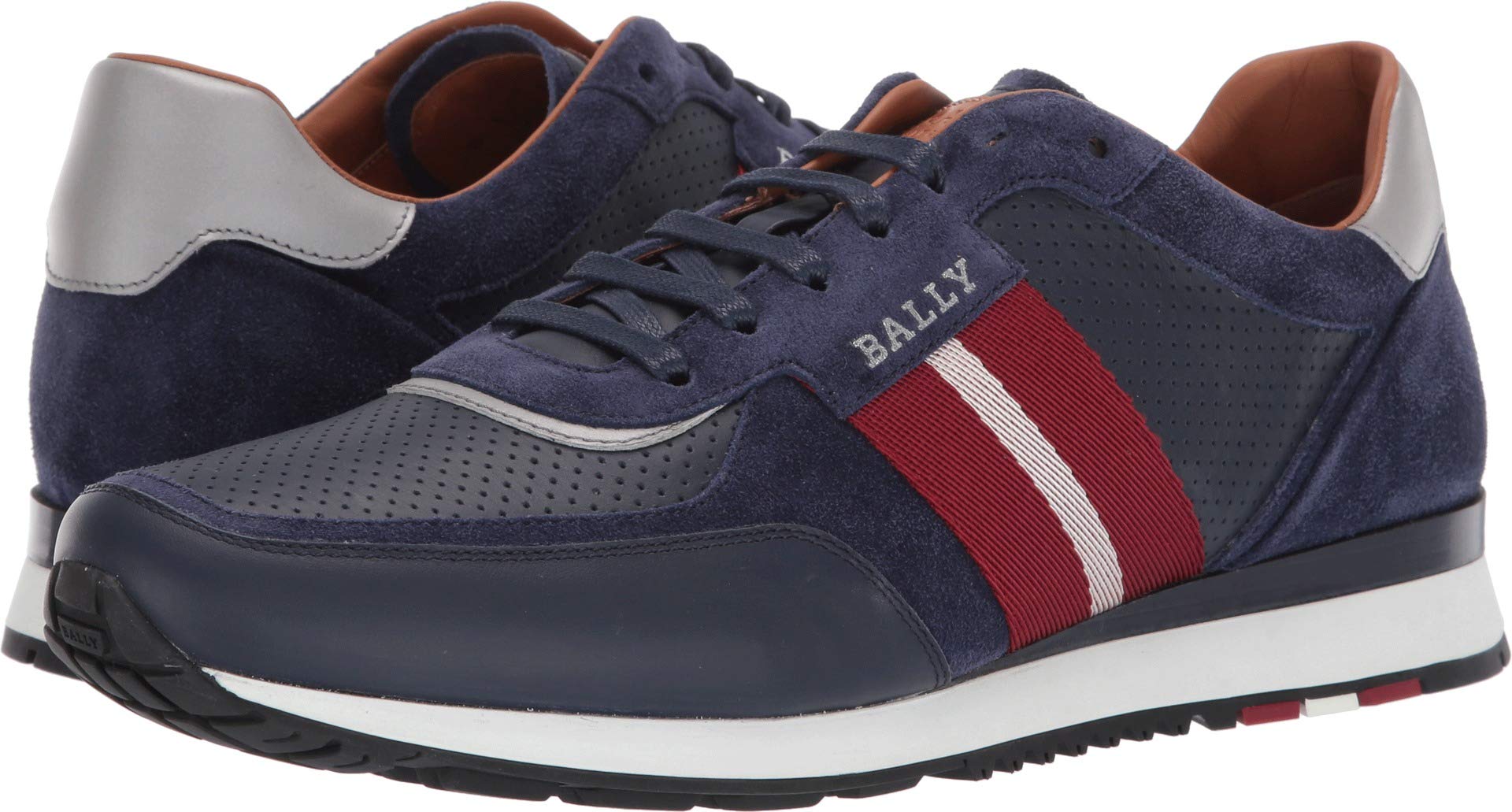 bally aston leather sneakers