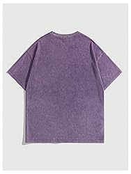 Verdusa Men's Letter Graphic Drop Shoulder T Shirts