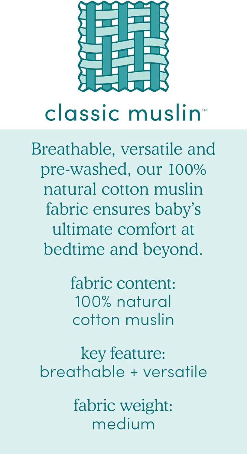 aden + anais 100% Cotton Muslin Musy Squares, Multi-use Baby Cloths for Girls & Boys, 70x70cm - Image 5