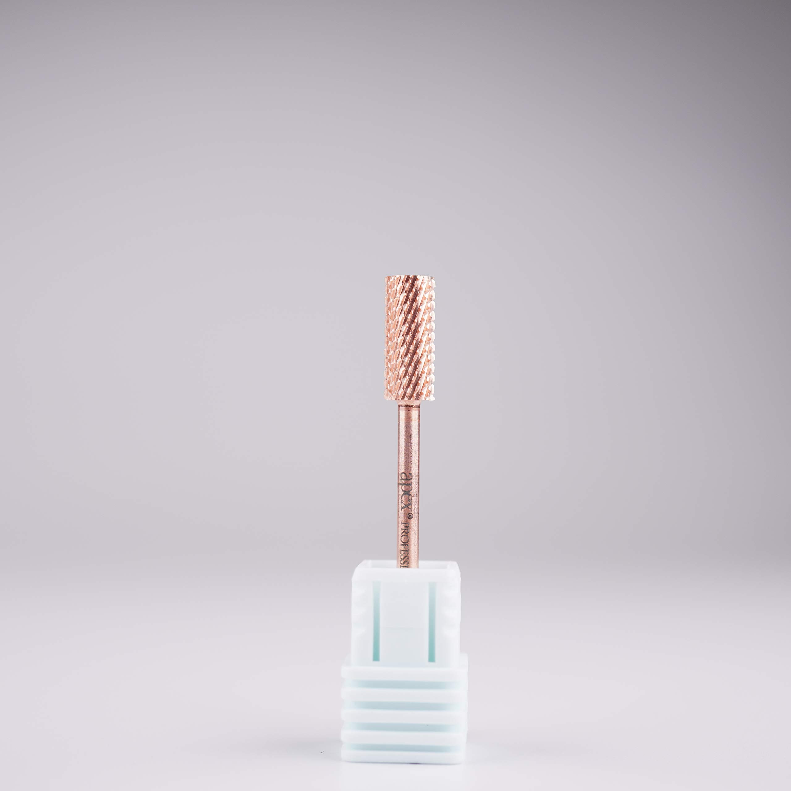 New* Apex® Professional Tungsten Carbide Electric Nail Drill Bit 3/32 inch, 2.35mm Shank for Gels, Acrylics, Nail Art, Manicure, Pedicure, Salon Professional Nails (Small Barrel) (Coarse)