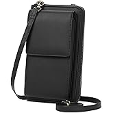 SENDEFN Small Crossbody Cell Phone Purse for Women Leather Cellphone Bags Wallet Purses with Multi Card Slots