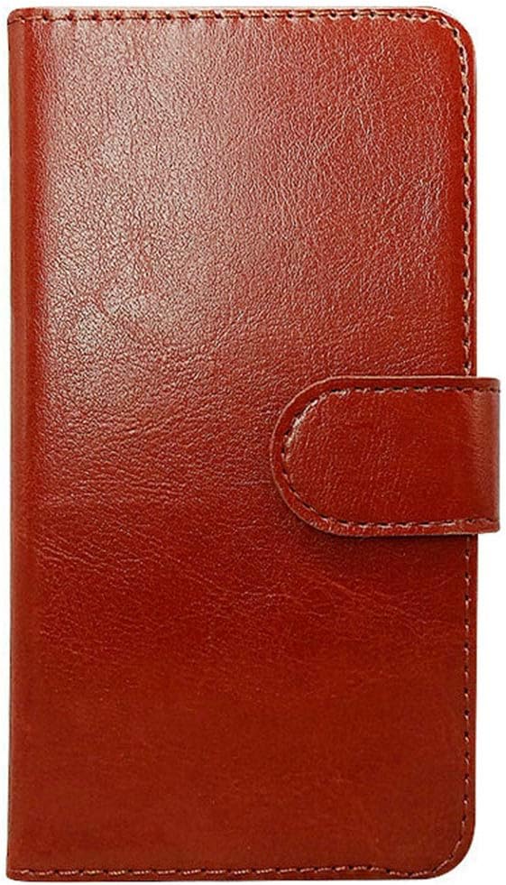 LMLQ Leather Shell for Lenovo K10 Plus Protective Cover, Holster Stand Case, Wallet Phone case with[Cash and Card Slots],Magnetic Cover for Lenovo K10 Plus (6,22") - Brown