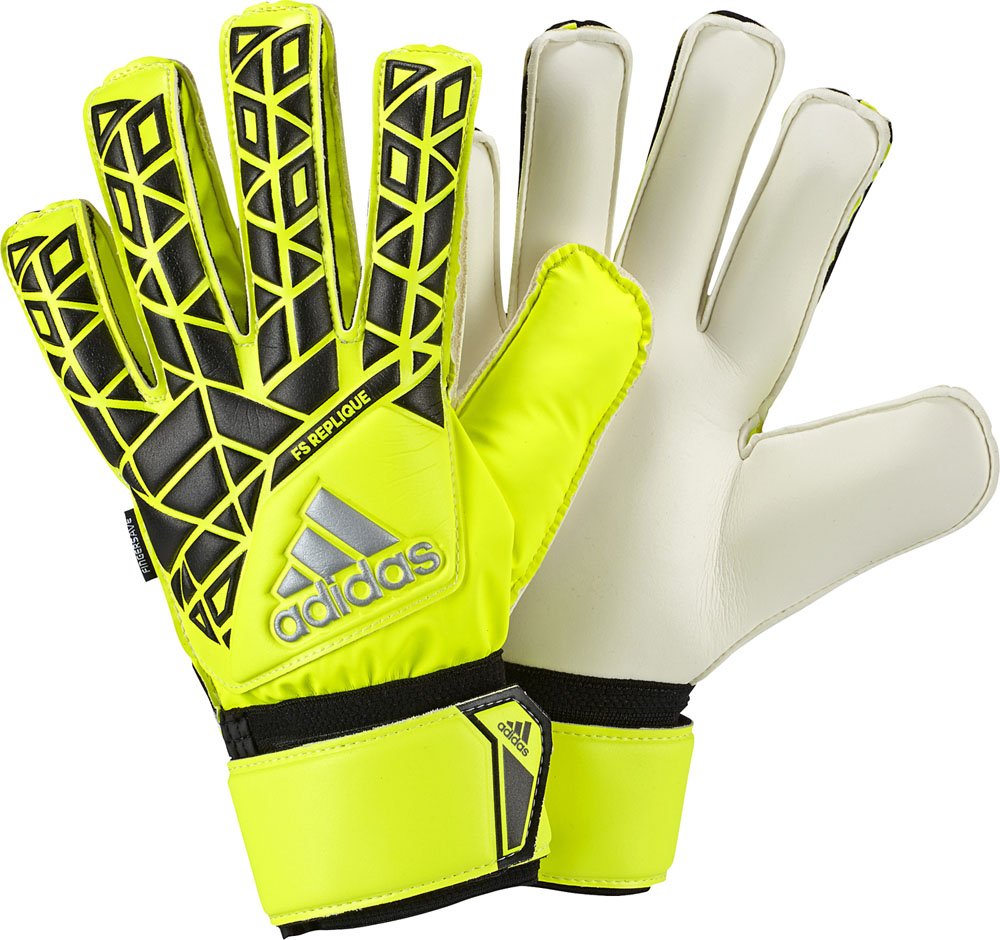 Buy Adidas Ace Fs Replique Goalkeeper Gloves, UK 8 (Yellow) Online at
