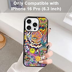 MMYAJT Vintage Trippy Phone Case Fit for iPhone 16