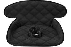 Babenest Car Seat Potty Protector Cover -Waterproof Carseat Training Liner for Baby &Toddler Shower Gift, Dry Piddle Pee Pad with Fun Designs for Strollers & Infant Car Seats (1pc Black)
