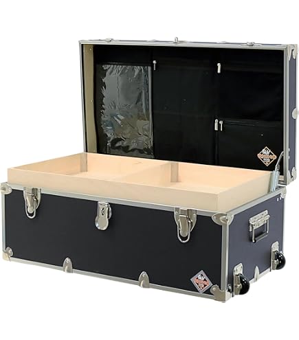 Amazon.com: C&N Footlockers - Full-Size Happy Camper Trunk w