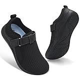 Spesoul Wide Womens Walking Shoes Adjustable