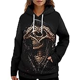 PAGYMO Graphic Hoodies for Women Cute Print Funny Designed Trendy Cool Colorful Novelty Fashion Pullover Hooded Sweatshirt
