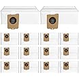 BUXEBUX 14Pcs Freo Z Ultra Replacement Dust Bags Only for Narwal Freo Z Ultra Robot Vaclumn Cleaner Spare Parts Accessory, Disposable Vacuum Dust Bags.