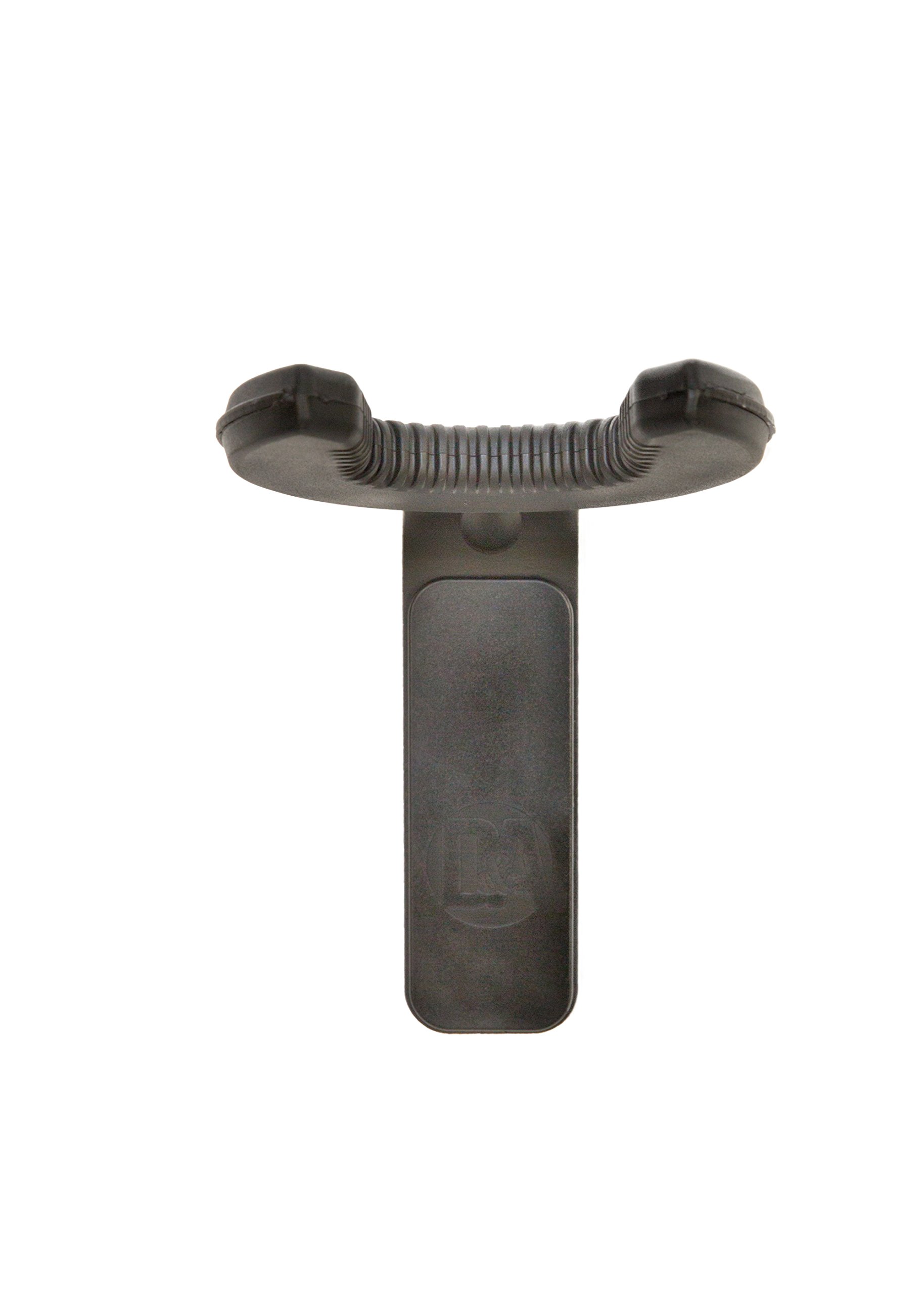 D&A Guitar Gear GRIP: World’s Most Sturdy Professional GUITAR WALL MOUNT, – Metal construction, adjustable hanger hook for electric, acoustic, bass, install easily into any wall, screws included Black