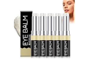 5pcs Cumabalm for Eye Bags & Puffy Eyes - Erases Eyes Bags Within Minutes, Moisturizing Under Eyes Cream Care Serum, Turmeric