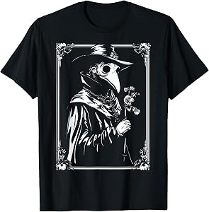 Plague Doctor Occult Gothic Steampunk Goth T-Shirt